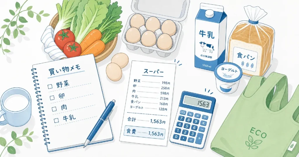 食費を無理なく抑えるにはどうすればいい？