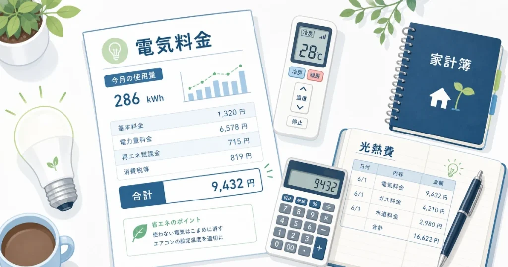 電気代を節約するには何を見直せばいい？