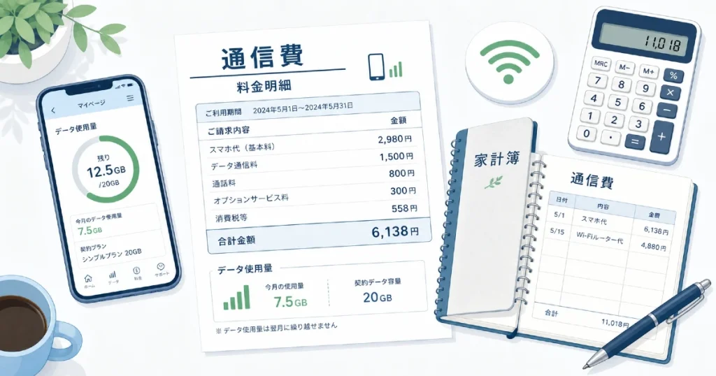 スマホ代を見直すときのポイントは？