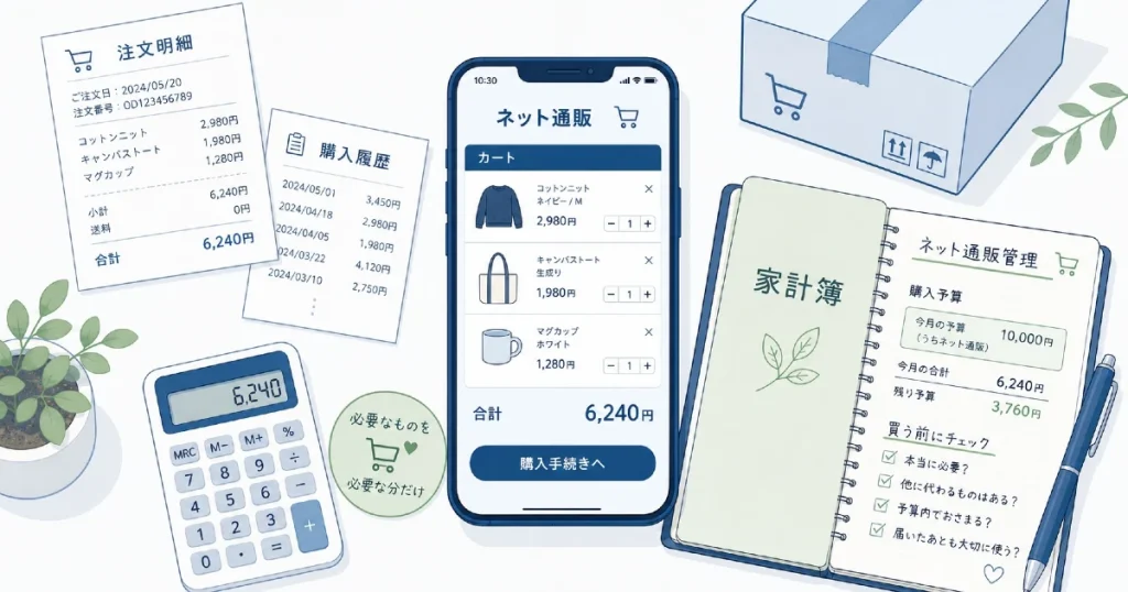 ネット通販で使いすぎないためのコツは？
