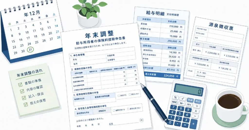 年末調整とは？何をする手続き？