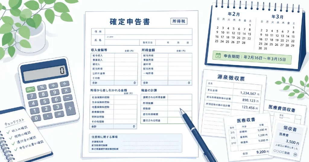 確定申告とは？確定申告が必要になるのはどんなとき？